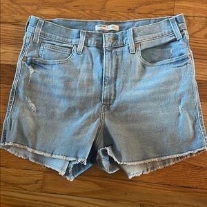 Levi's Women's Light Blue Denim Shorts